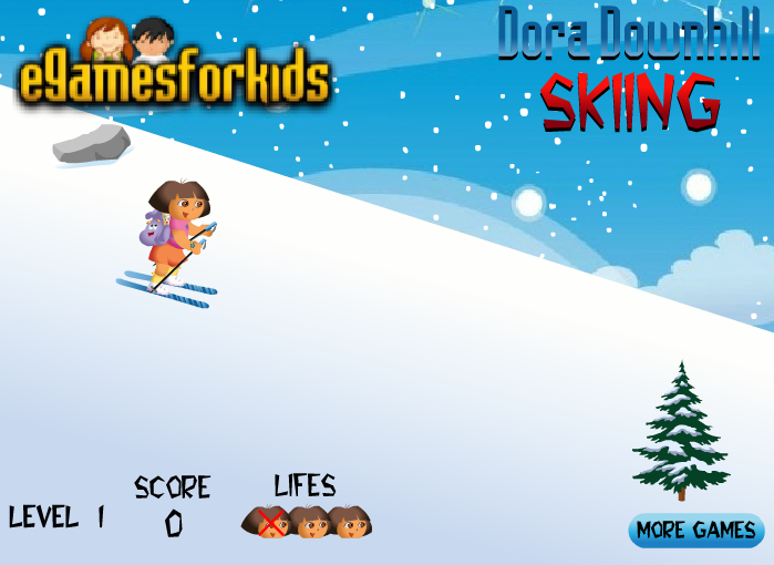 Dora Downhill Skiing