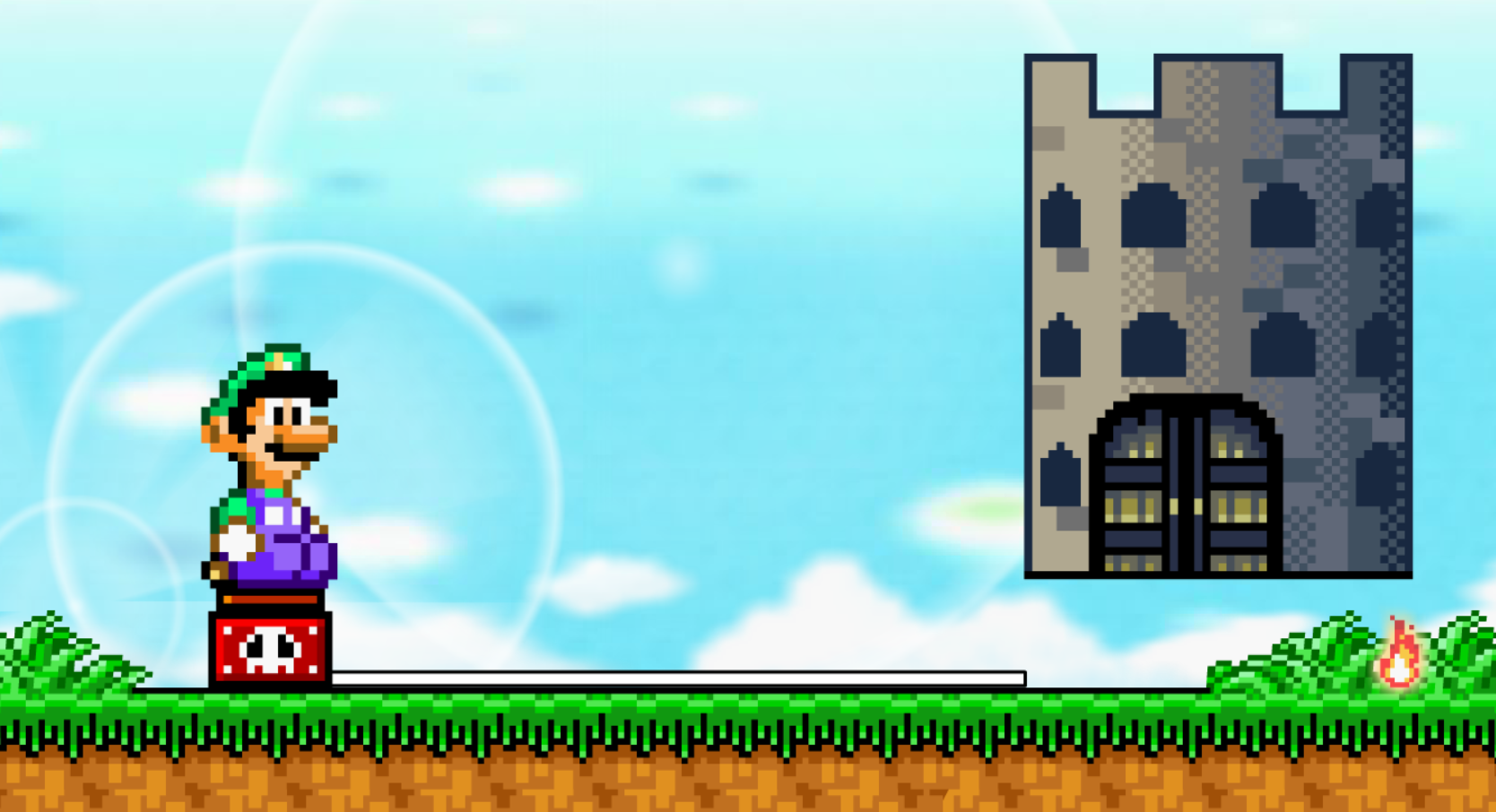 Luigi's Castle Calamity