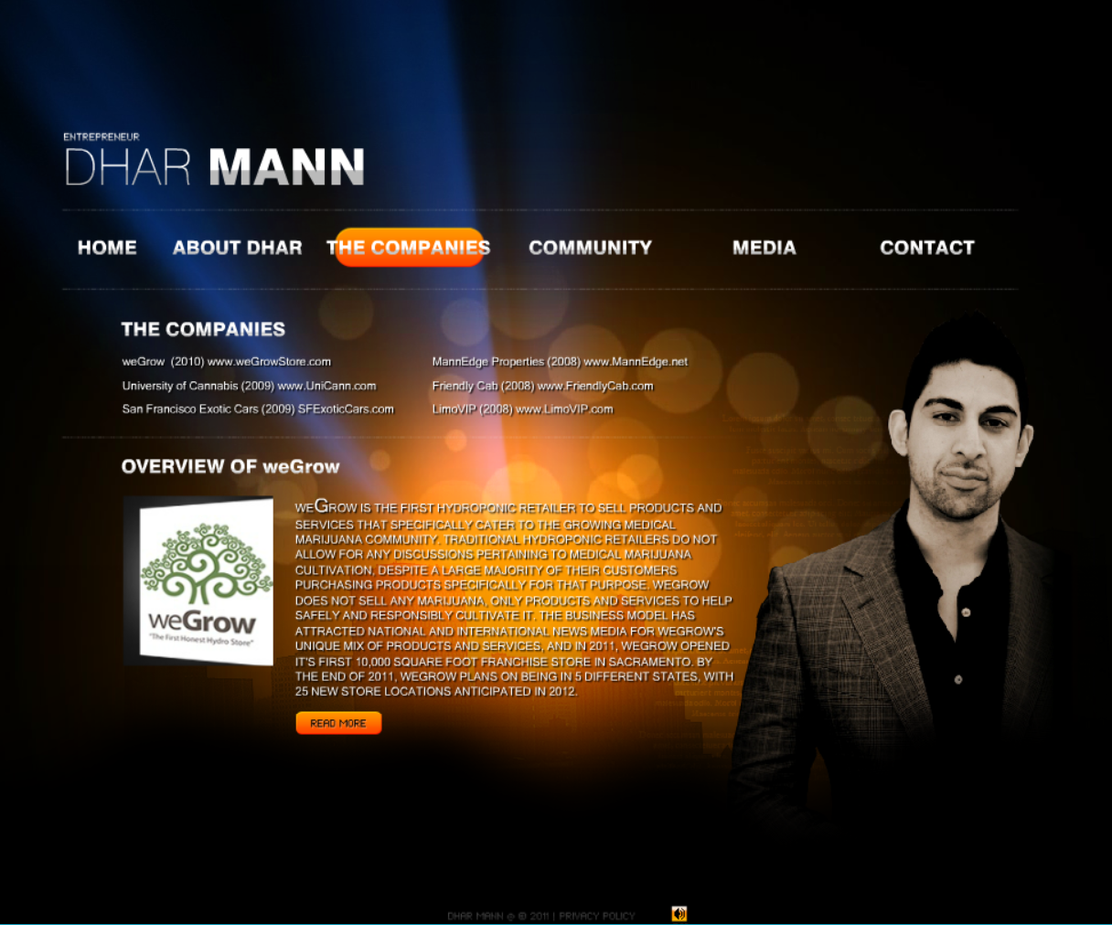 Dhar Mann microsite