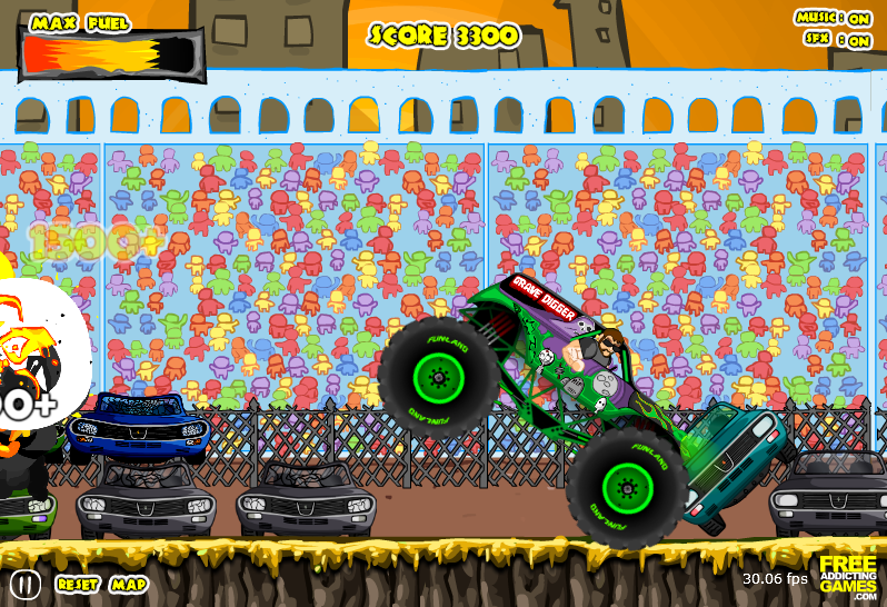 Monster Truck Zombie Crusher