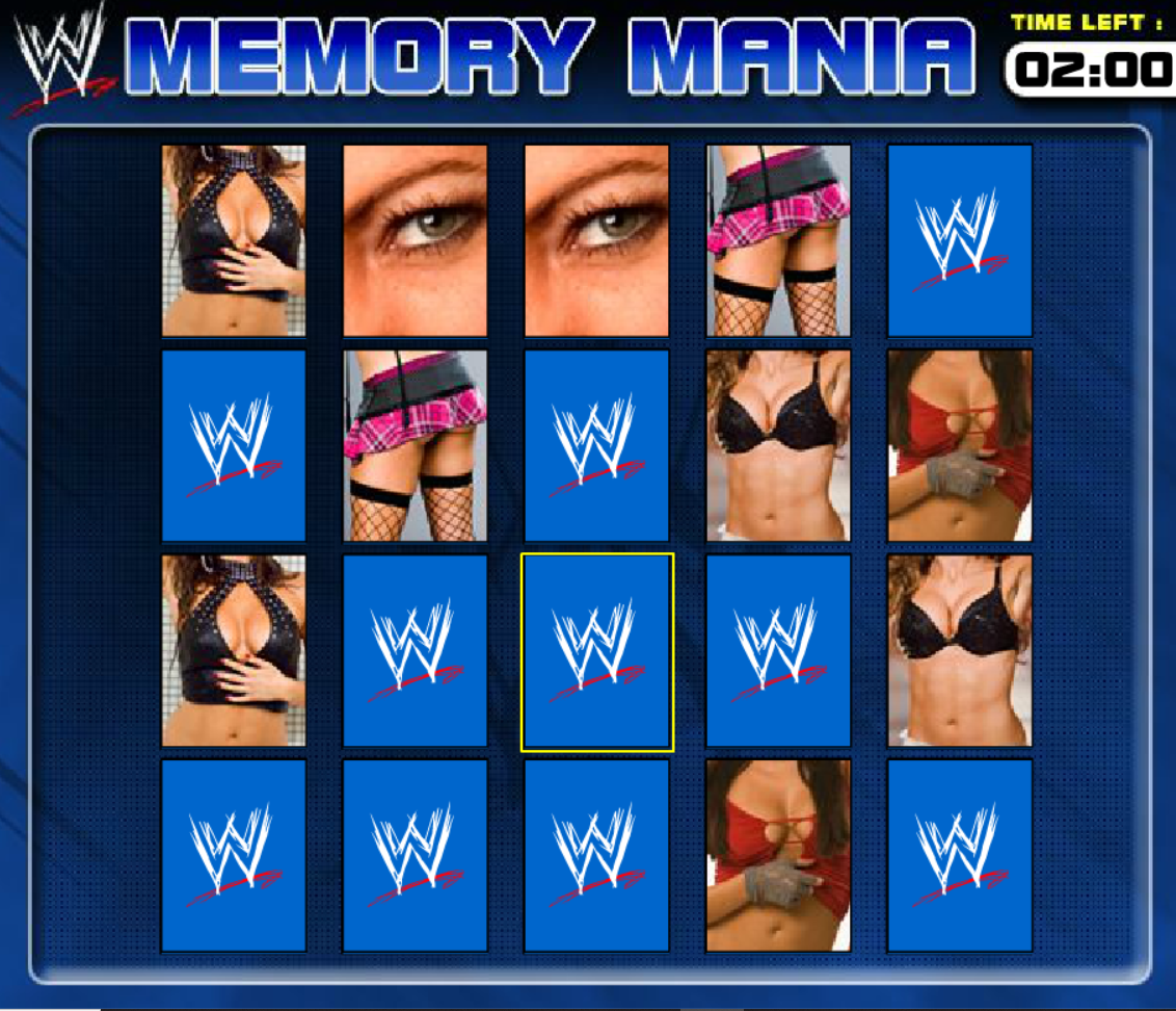 WWE Diva Memory Mania 3