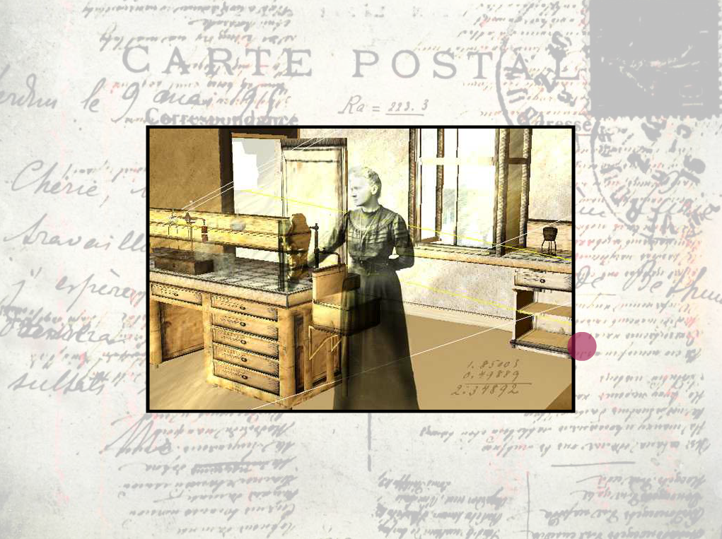 Marie Curie Labo Screensaver