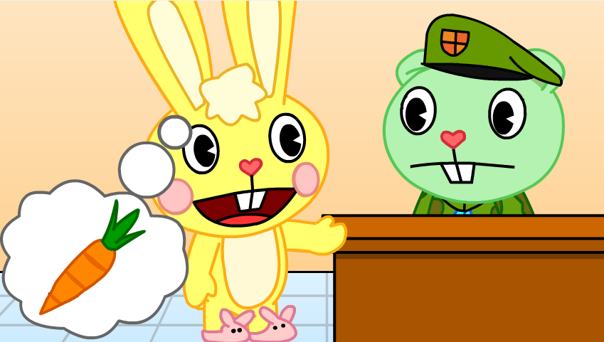 Happy Tree Friends Cuddles and Flippy 2