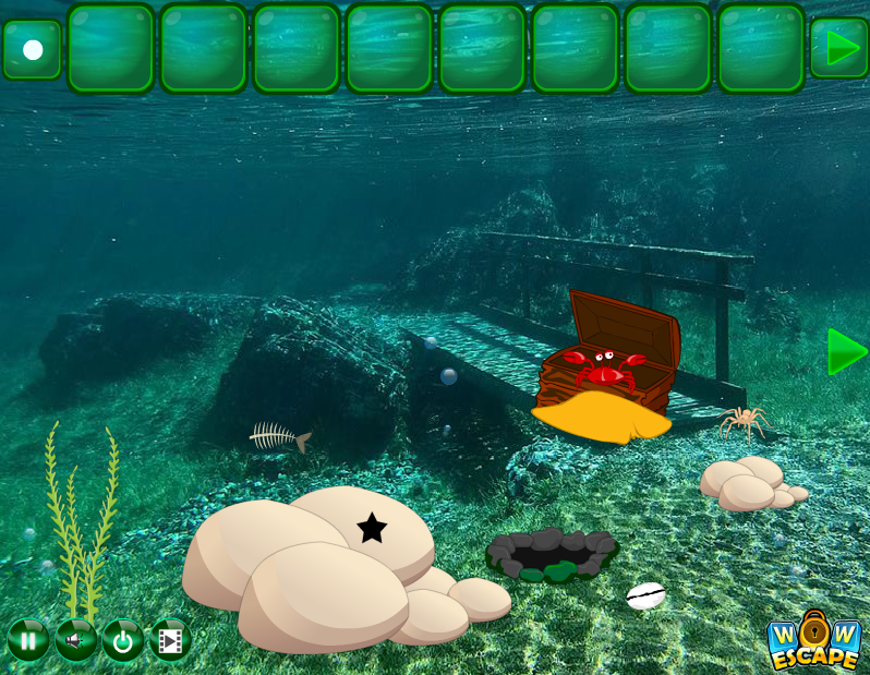 Deep Under Sea Diamond Necklace