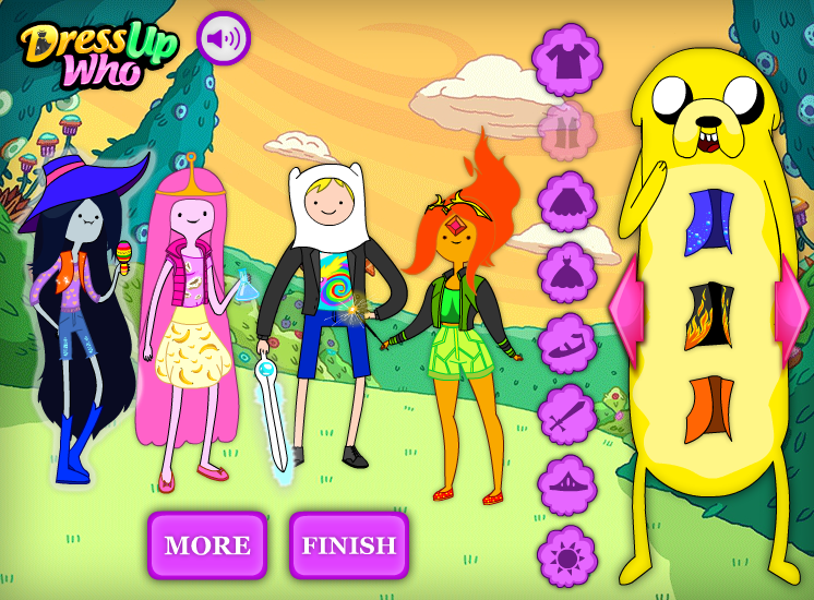 Adventure Time Dress Up