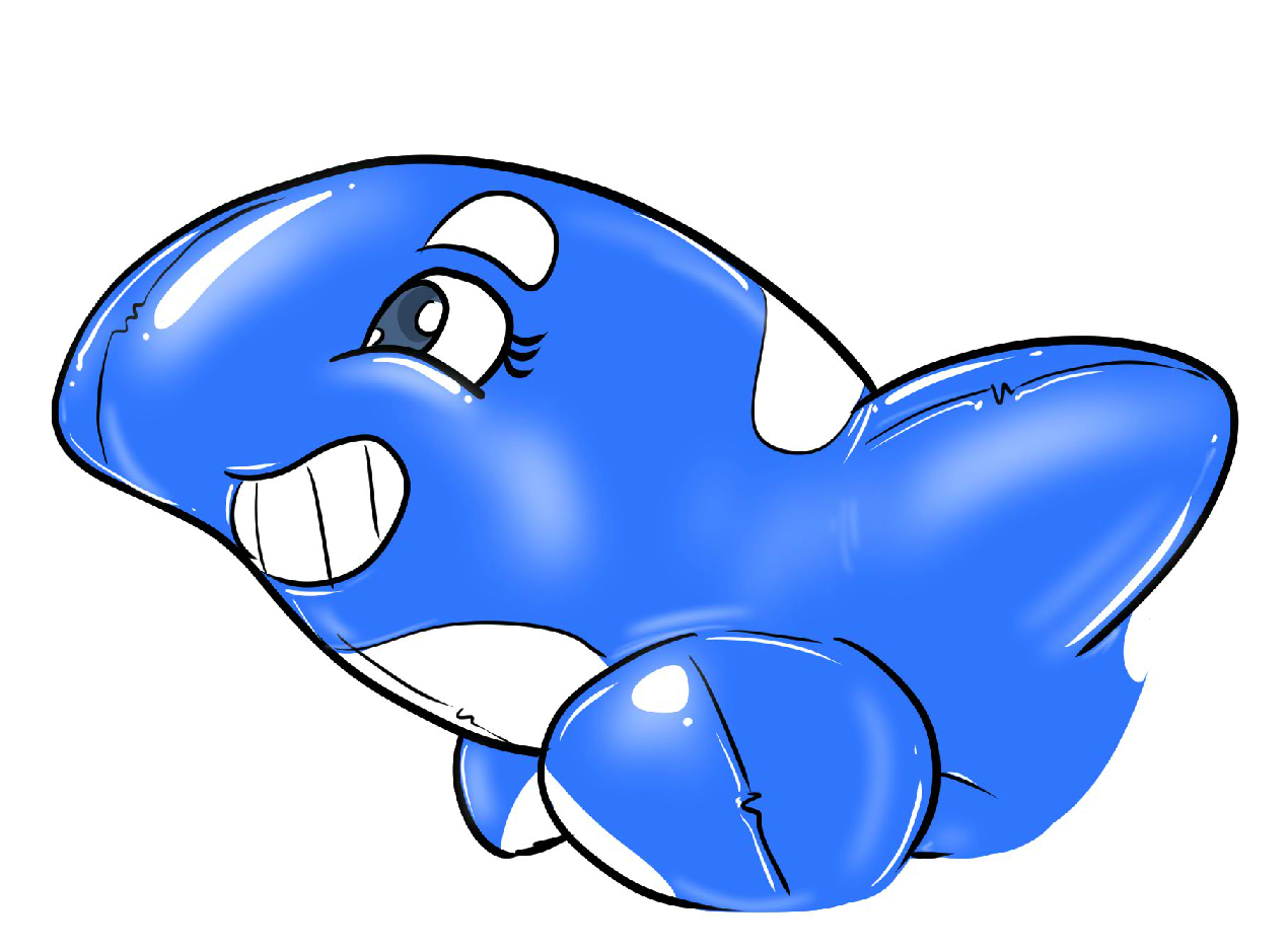 Dolphin Pooltoy Transformation Animation