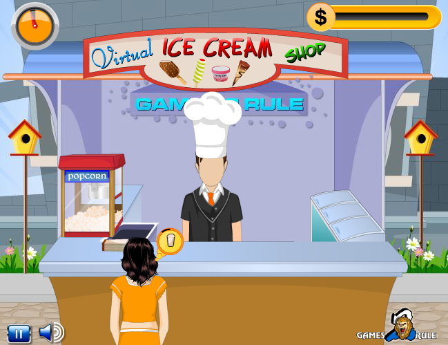 Virtual Ice Cream Shop