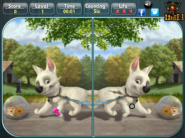 Bolt - Spot the Difference