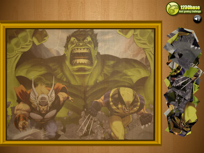 Puzzle Madness Hungry Hulk