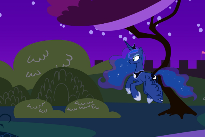 Luna's night journey