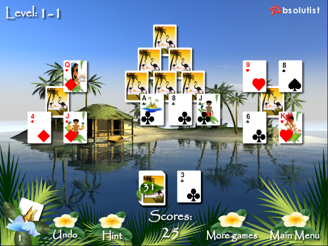 Tripeaks Bahamas Solitaire