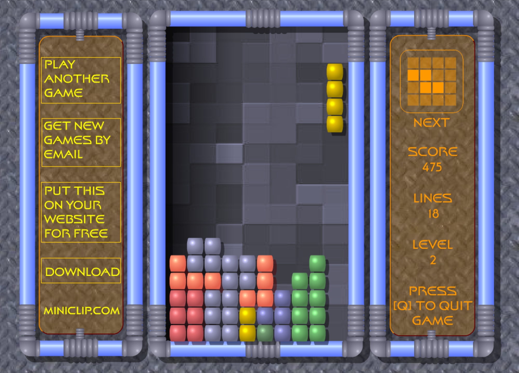 Miniclip.com Tetris