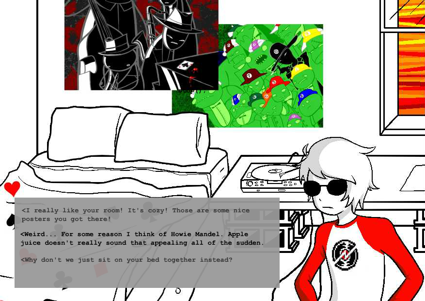 Dave Strider Dating Sim Attempt