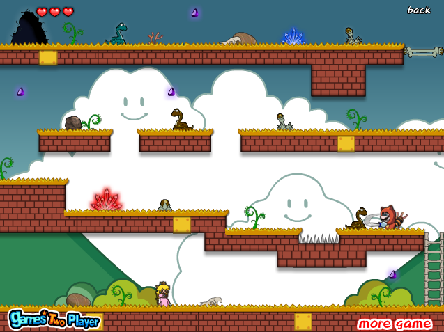 Mario and Princess Elope