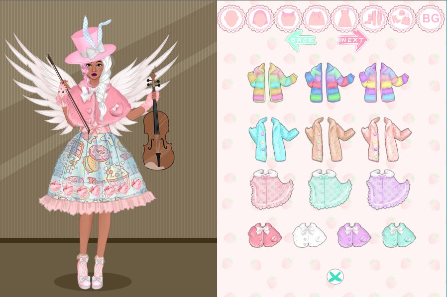 Kawaii Fashion dress up game