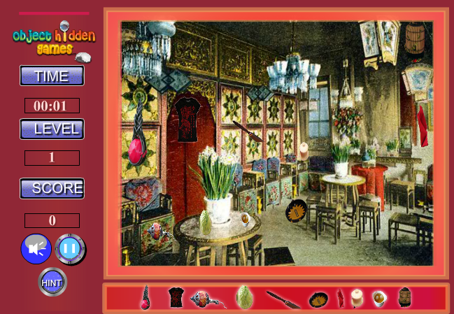 Restaurant - Hidden Objects