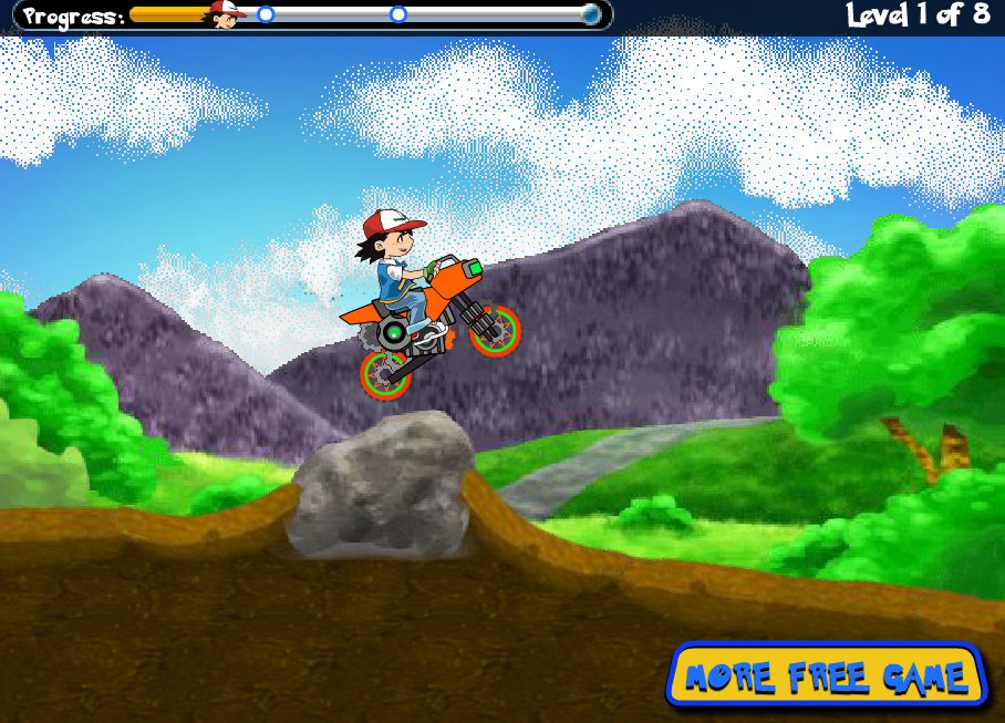 Pokemon Bike Game