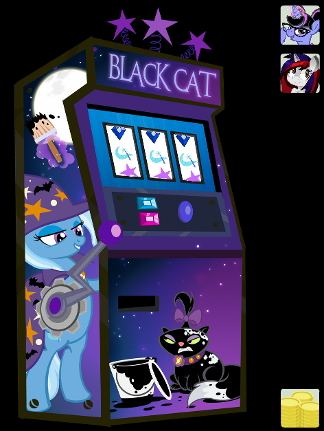 Trixie's Black Cat Slot Machine