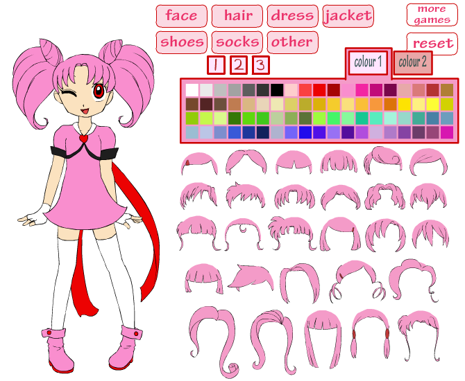 Powerpuff Girls Z Character Creator