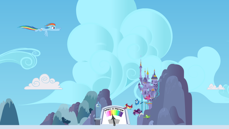 Rainbow Dash's Rainboom Game