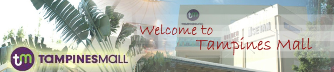 Tampines Mall Website Welcome Banner (Singapore, 2006)