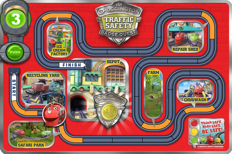 Chuggington: Traffic Safety Badge Quest