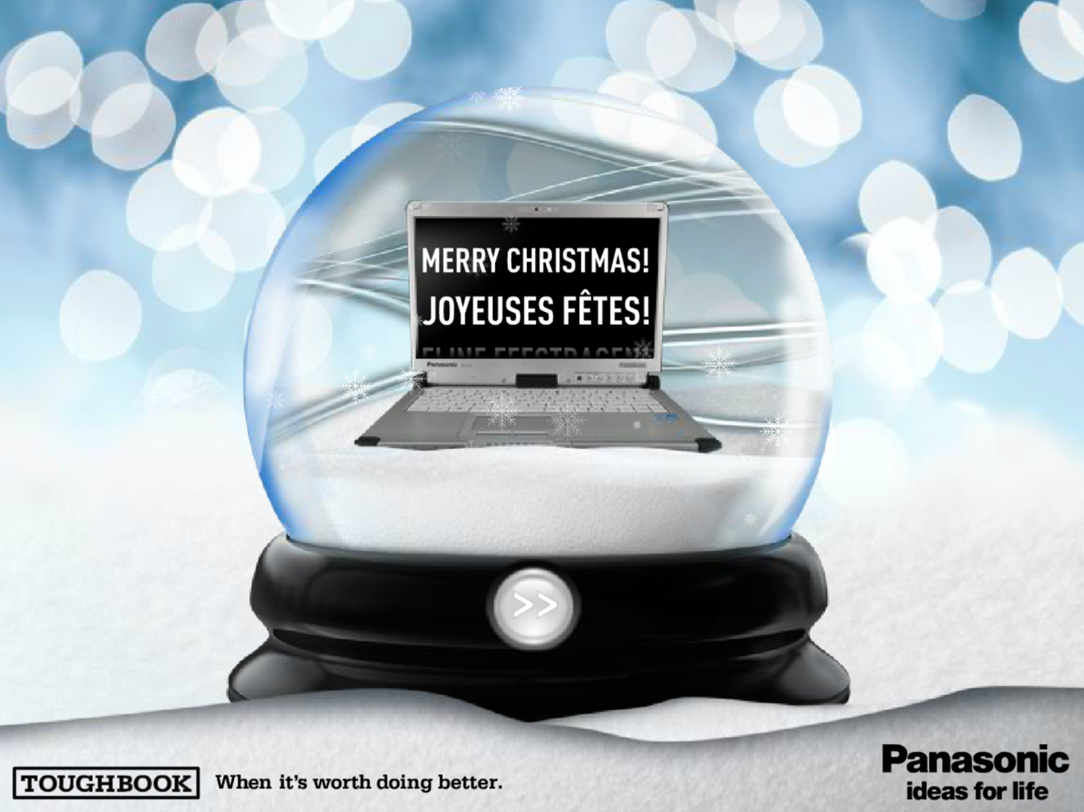 Panasonic Business: Asia Pacific Website: Christmas Animated Card