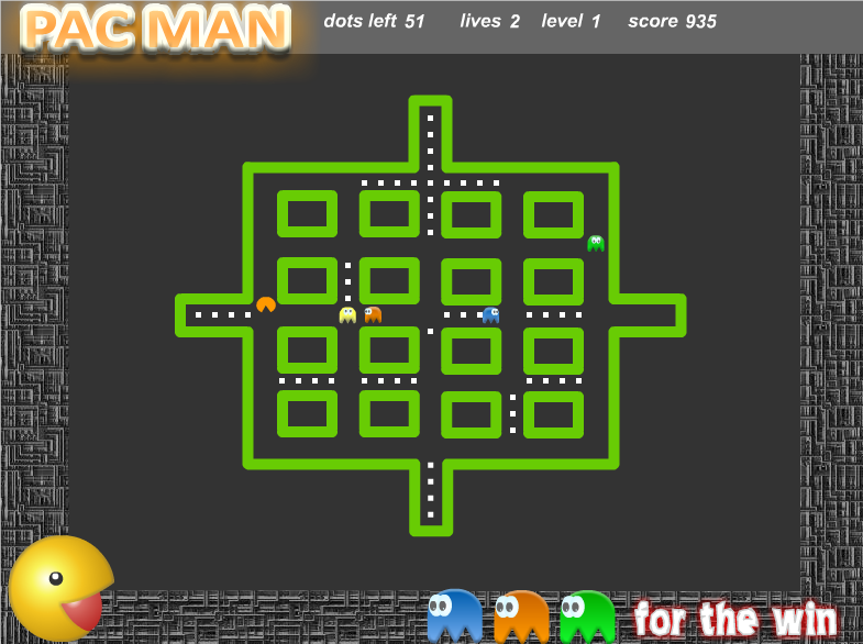 Pac Man for the Win