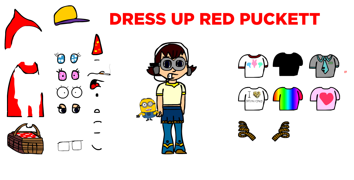 Dress Up Red Puckett