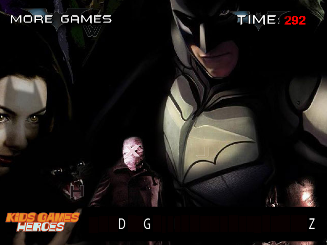 Batman The Dark Knight Rises - Hidden Letters