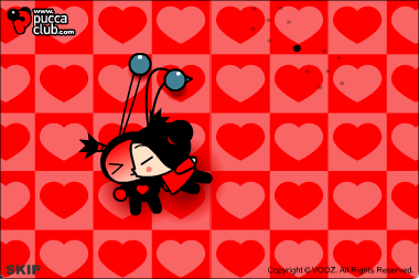 Pucca - Hanging E-Card