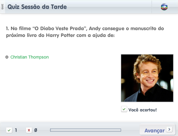 Quiz Sessão da Tarde (2012-06-04)