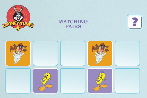 Looney Tunes Matching Pairs