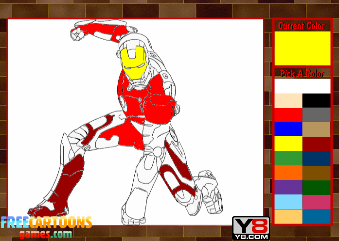 Iron Man Coloring