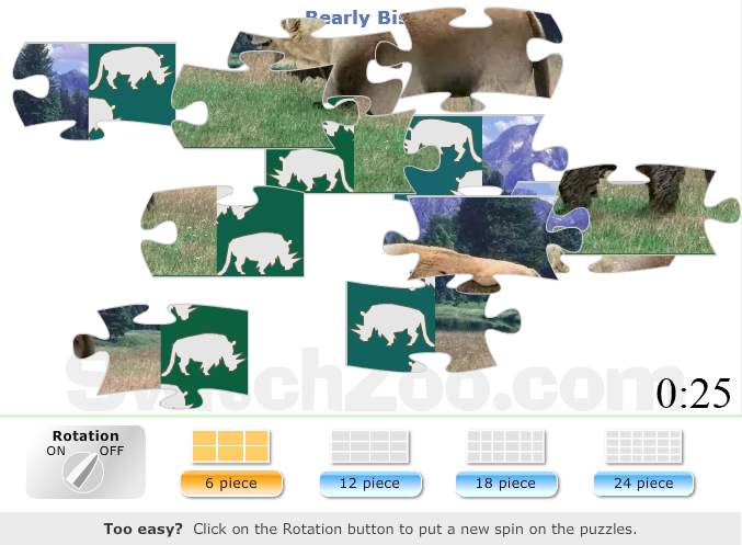 Bearly Bison (Jigsaw Puzzle)