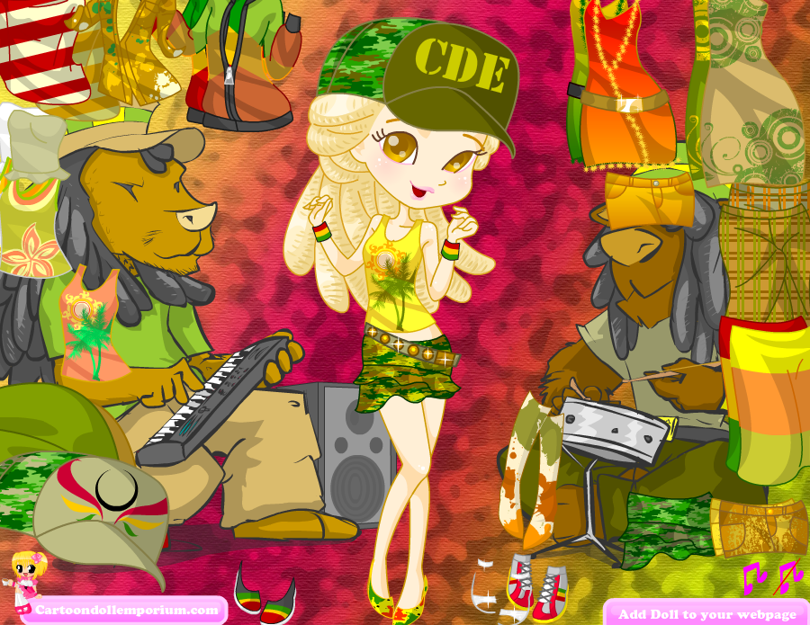 Reggae Dressup