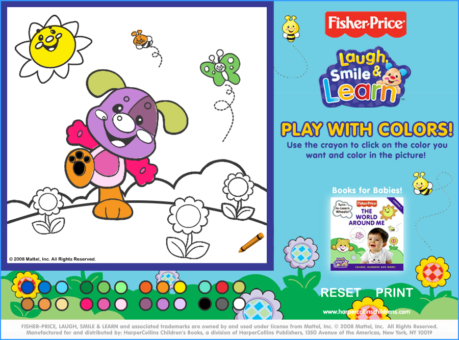 Fisher-Price: Laugh, Smile & Learn – Play with Colors!