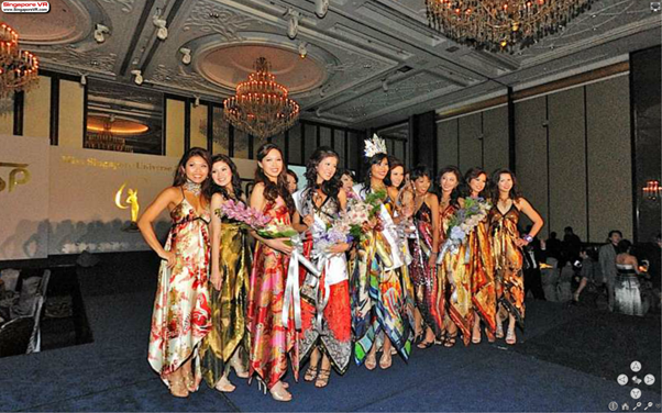 Miss Singapore Universe 2010 Finale - May 28th 2010 Virtual Reality Image