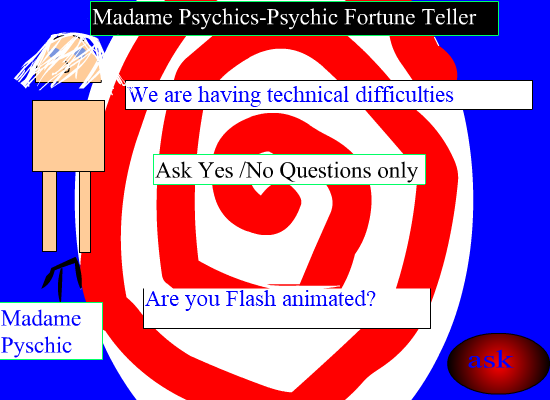 Madame Psychic's Psychic Fortune Teller