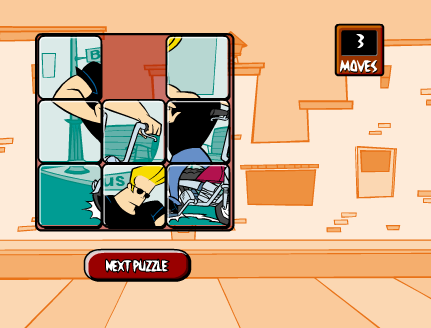 Johnny Bravo: Slide Puzzler