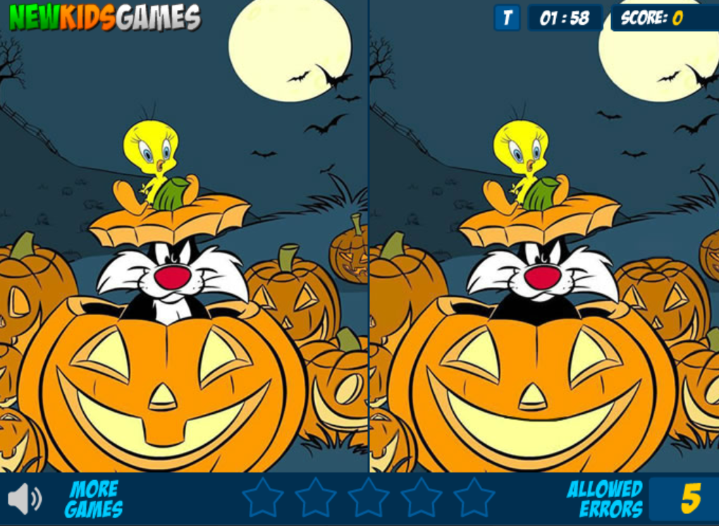 Toon Halloween Differences