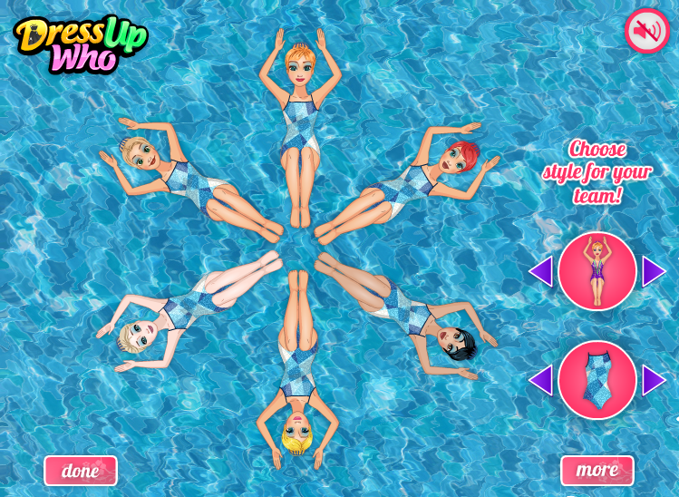 Princess Synchronized Swimming