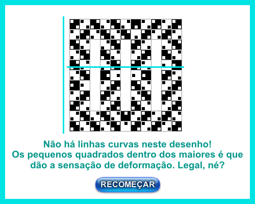 Estes quadrados estão distorcidos?