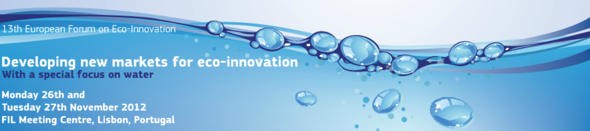 13th European Forum on Eco-Innovation Header