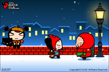 Pucca - Christmas E-Card 2