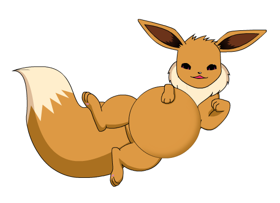 Eevee wants belly rubs (Interactive)