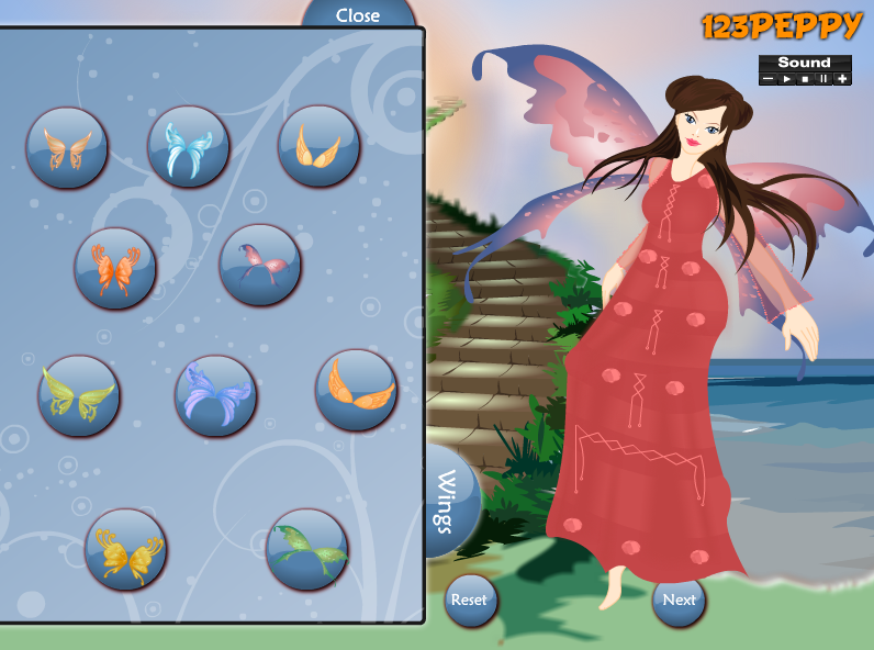 Summer Fairy Dress Up Game