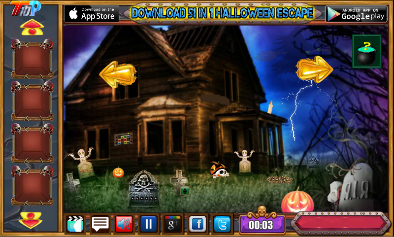 Escape from Church Cemetery