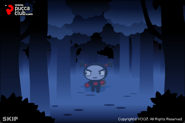 Pucca - In The Dark E-Card