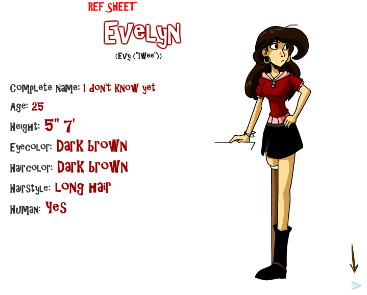 Ref Sheet- EVELYN